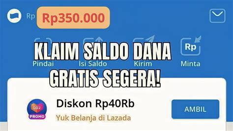 Selamat Segera Klaim Link Saldo Dana Kaget Gratis Rp Di Hari