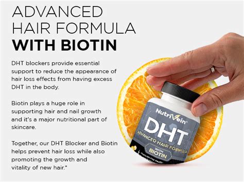 Mua Nutrivein Dht Blocker With Biotin Boosts Hair Growth And New Follicle Growth For Men And