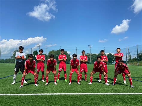 東北u 16rookie League 戦績表 詳細 1部 0918 専大北上vs山形明正