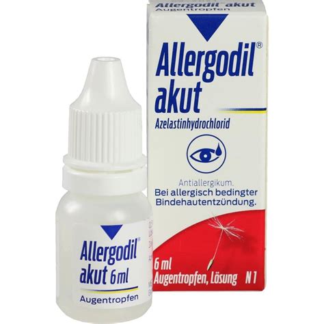 Allergodil Akut Augentropfen Ml Pzn Asana Apotheke