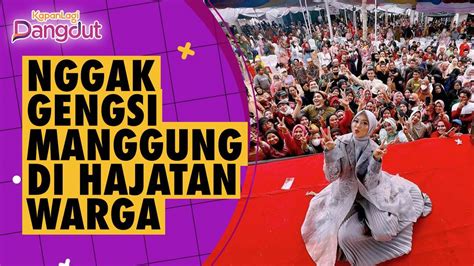 Selfi Yamma Yang Nggak Gengsi Manggung Di Hajatan Warga Pesta Rakyat