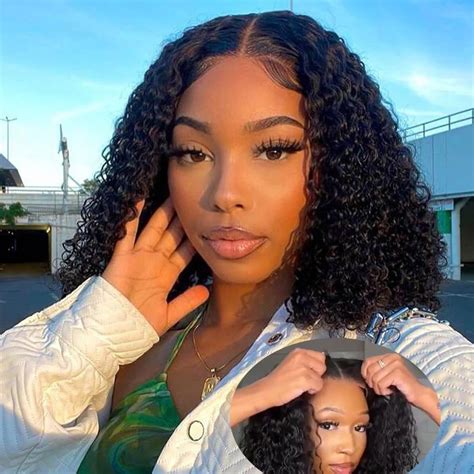 Amazon BLY 6x4 HD Lace Glueless Bob Wig Human Hair Ready To Wear