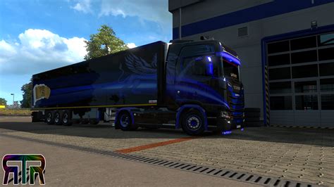 Griffin Combo Blue For Scania Next Gen And Krone Coolliner