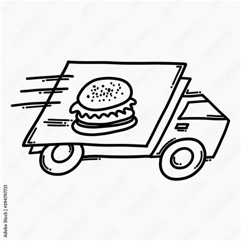 Taco Truck Drawing