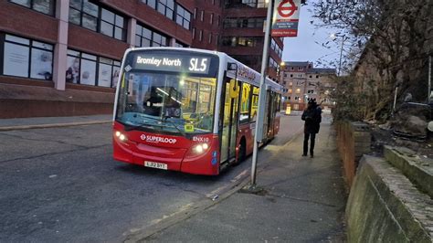 New Superloop Journey On The Sl Enx Lj Byt Arriva London Youtube