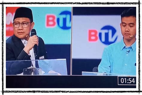 Debat Cawapres Gibran Tanya Sgie Cak Imin Bingung Hingga Waktu Terbuang Begini Reaksi Netizen