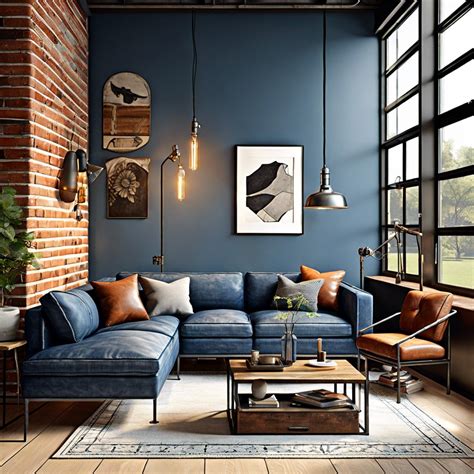 15 Denim Blue Couch Living Room Ideas for a Refreshing Update