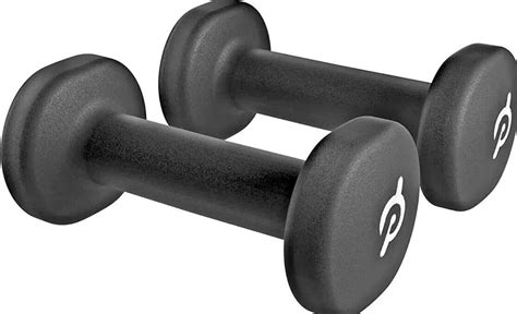 New Peloton 3 Pound Dumbbells Black Rubber Hand Weights Ebay