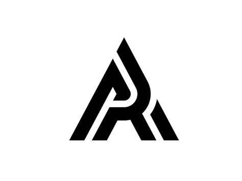 Ar Monogram Logo Design For Art Studio