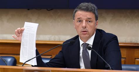 Renzi Rispolvera Il Sindaco D Italia E Incalza Meloni Perde Tempo