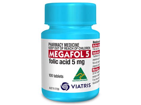 Megafol 5mg 100 Tab - Pharmacy Express Fairy Meadow