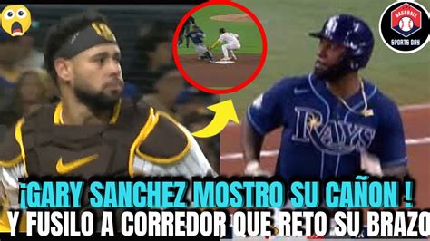 Gary Sanchez Muestra Su Ca On Fusila Al Cubano Randy Arozarena Tras