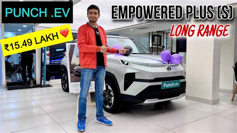 Tata Punch Ev Empowered Plus S Lr All Features Explained Youtube