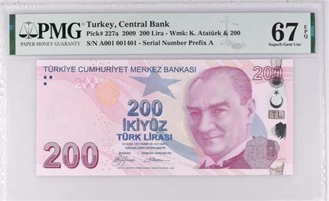 200 Turk Lirasi Type 2009 Turquie Turquie Le Catalogue Numizon