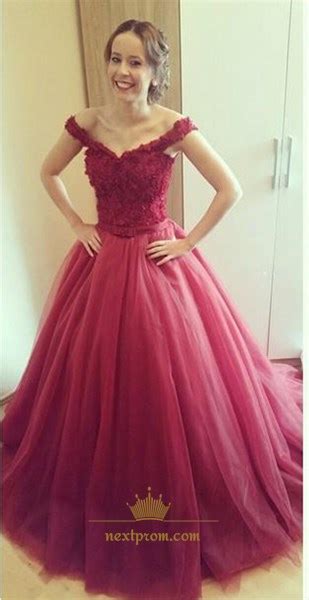 Floor Length Elegant Fuchsia Strapless Embellished High Low Prom Dress Next Prom Dresses