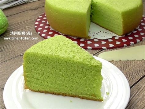 Rice Cooker Version Pandan Sponge Cake Mykitchen En