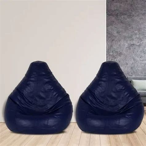 Xxxl Shira 24 Tear Drop Bean Bag Cover Without Beans Navy Blue