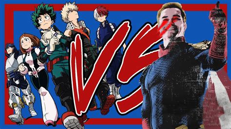 Creating A Superhero Universe My Hero Academia Vs The Boys Youtube