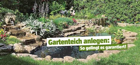 Gartenteich Und Bachlauf Ganz Einfach Selbst Anlegen BAUHAUS