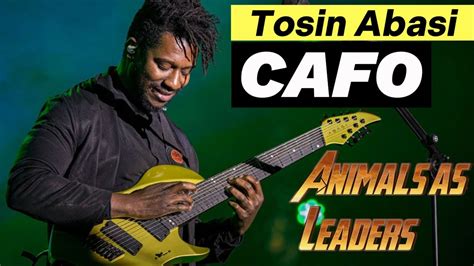 Animals As Leaders Cafo Tosin Abasi Mesmerizing Live Performance