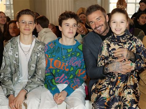 The Beckham Family at Fashion Week: Photos