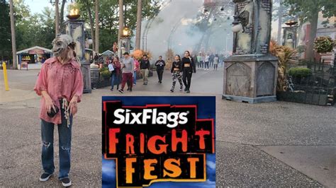 Fright Fest Six Flags Great Adventure New Jersey Youtube