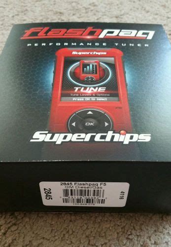 Find Superchips 2845 Flashpaq F5 In Marcus Hook Pennsylvania United States For Us 300 00