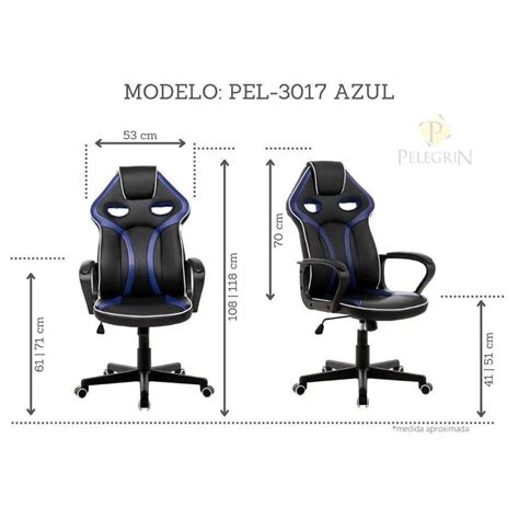 Cadeira Gamer Pelegrin Em Couro PELEGRIN 573701