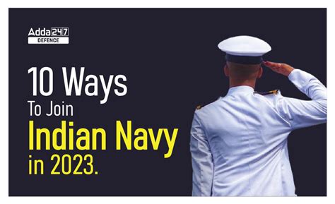 Ways To Join Indian Navy In