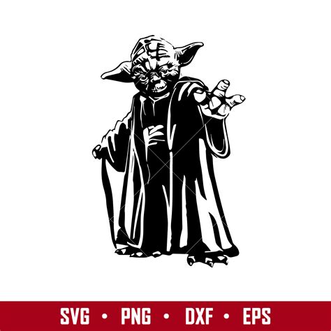 Yoda Svg Yoda Clipart Svg Star Wars Svg Yoda Silhouette P Inspire