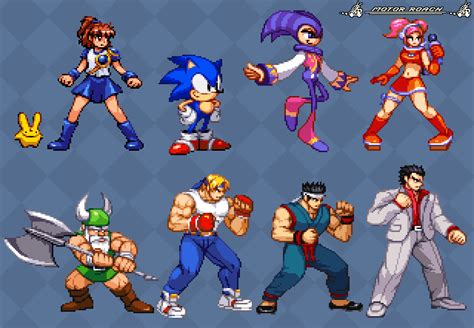 Artstation Sega Character Sprites