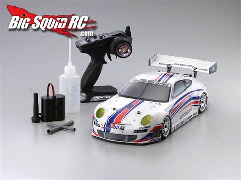 Ghz Kyosho Nitro Porsche Ready Set Big Squid Rc Rc Car And