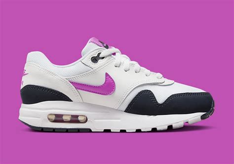 Nike Air Max 1 GS Black White Purple FQ8360-100 | SneakerNews.com