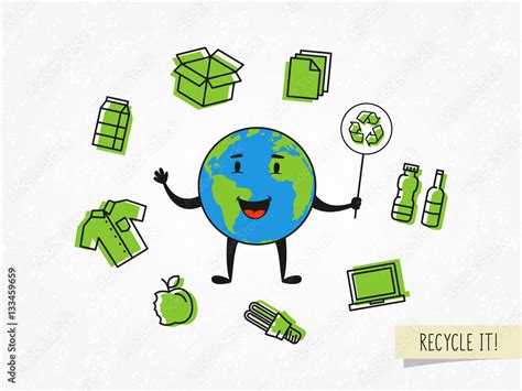 Recycling Cartoon