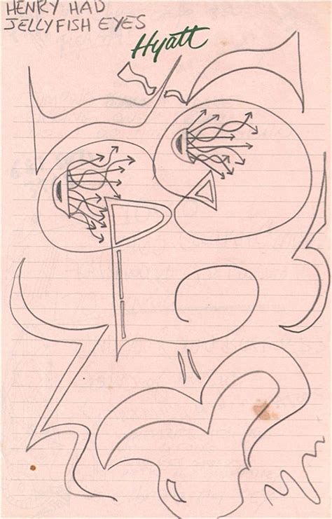 Red Hot Chili Peppers Anthony Kiedis Original Anthony Kiedis Drawing Writings