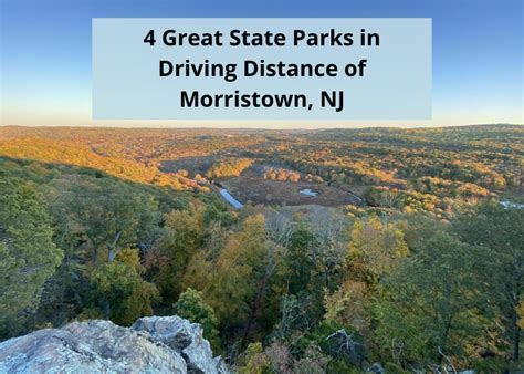 4 Great State Parks in Driving Distance of Morristown, NJ - MINI of ...