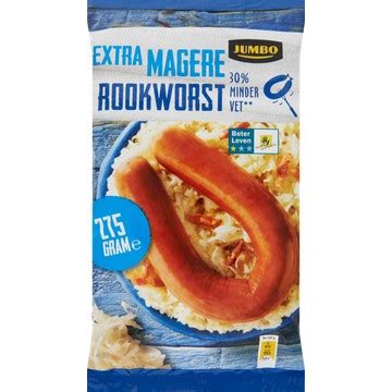 Jumbo Extra Magere Rookworst Pak Gram Dutchfoodexpress