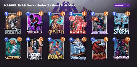 Marvel Snap Pool 2 Decks