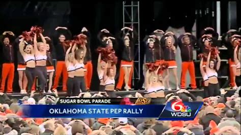 New Year S Eve Parade Oklahoma State University Pep Rally YouTube