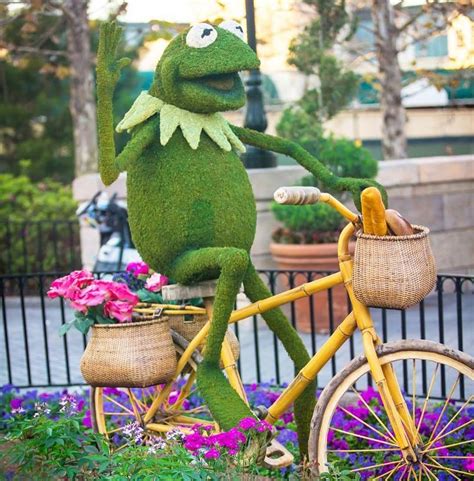 제목 없음 — Kermit The Frog Plant Artwork At Disney World