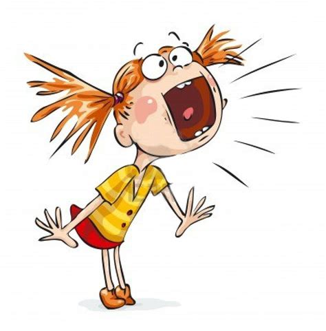 screaming clipart #2863551