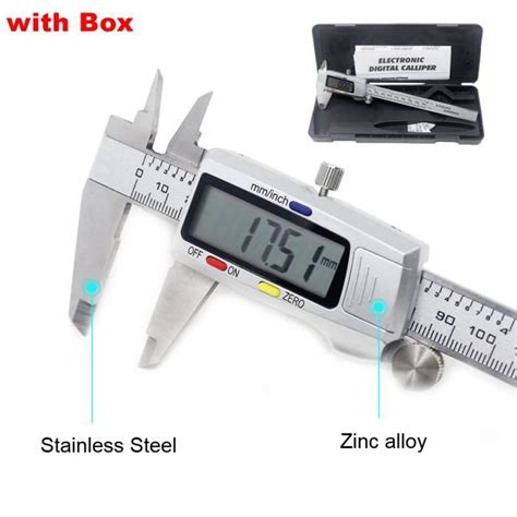 MICROMETRE A Caliper with box Pied à coulisse électronique numérique