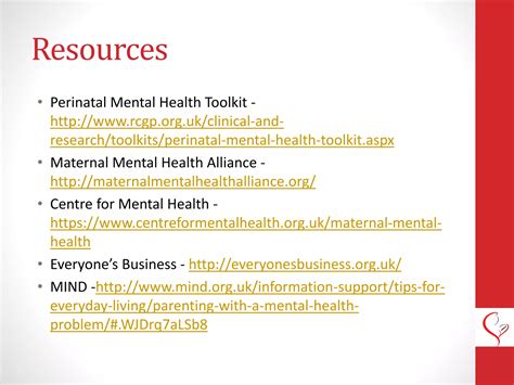 Perinatal Mental Health Awareness Ppt