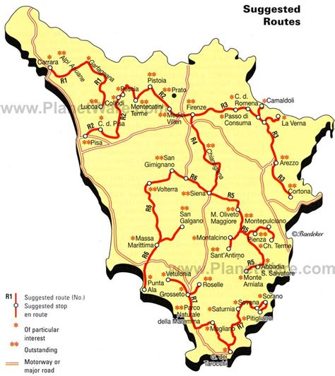 Explore Tuscany Your Complete Tourist Map Guide Travel Tales