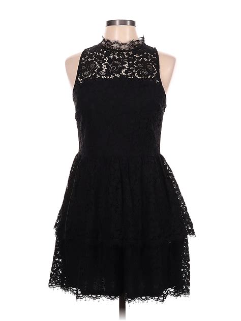 Express Solid Black Cocktail Dress Size 8 75 Off Thredup