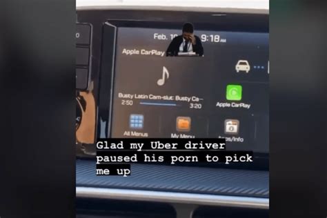 ¿tan Temprano Tiktoker Descubre Que Su Uber Detuvo Su Video ¡para Adultos