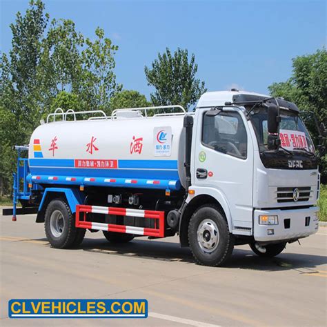 DFAC 4X2 8000L Water Tank Truck With Spraying Device Water Tank Truck