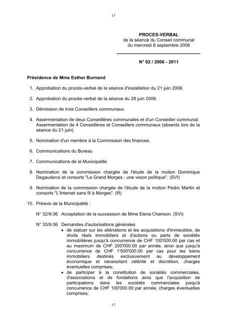 Proces Verbal De La Seance Du Conseil D Administration