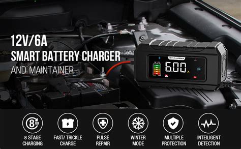 Nexpeak Nc Pro Battery Charger V Smart Car Battery Trickle