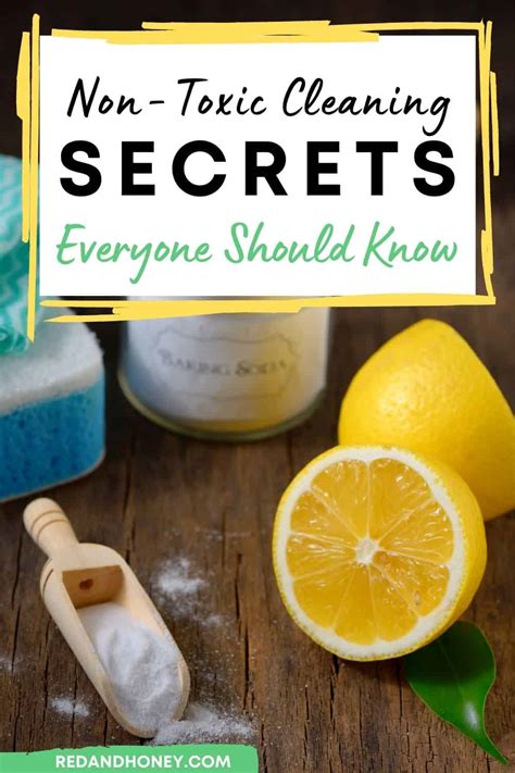 Non Toxic Cleaning Secrets For Your Whole House Simple And Effective